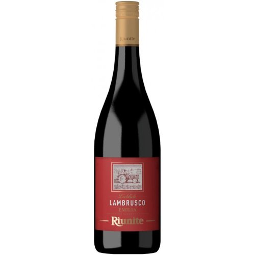 Riunte Lambrusco Emilia Rosso, ein roter, lieblicher Perlwein