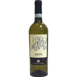 Eine Flasche Soave Val dei Molini  D.O.C. von Cantina di...