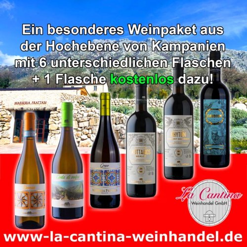 Weinpaket aus der Hochebene Kampaniens