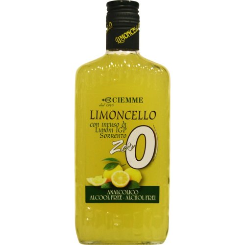 Limoncello ZerO 0 %, Alkoholfrei - Die alkoholfreie Alternative zu Limoncello - von Ciemme Liquori aus Italien