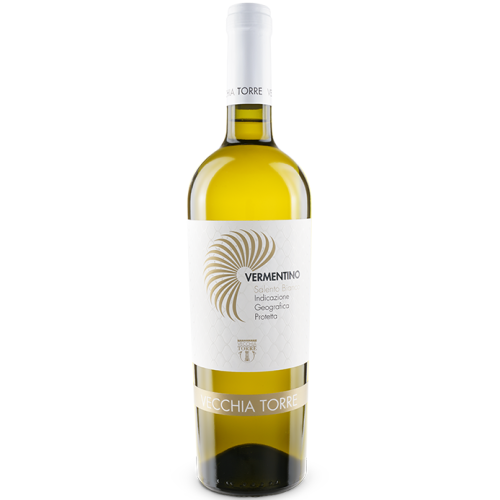 Vermentino Weißwein von Vecchia Torre aus Apulien in der 0,75l Flasche